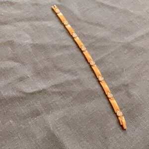 SPEIDEL bracelet w/ CZ copper color